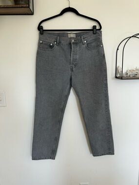 Everlane The Relaxed Straight Jean 100% Organic Cotton Size 30